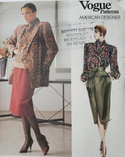Load image into Gallery viewer, Vogue 1655 Bill Blass Skirt, Blouse and Jacket,Size 8
