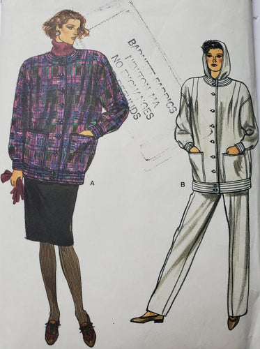 Vogue 9452, UNCUT Jacket, Skirt and Pants, Size 14-16-18