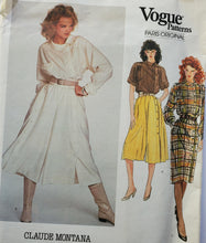 Load image into Gallery viewer, vogue 2855 skirt, top, culottes, size 8
