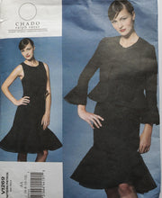 Load image into Gallery viewer, vogue v1269 ralph rucci dress and jacket size 6-8-10-12
