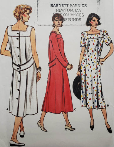 Vintage Vogue Pattern 9248, UNCUT, Misses Dress, Size 14-16-18