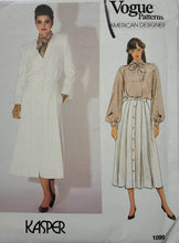 Load image into Gallery viewer, Vogue 1099 Kasper Blouse, Jacket and Skirt
