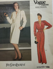 Load image into Gallery viewer, Vintage Vogue 1490 Paris Original Yves Saint Laurent, Formal Gown
