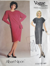 Load image into Gallery viewer, Vogue 1210, UNCUT, American Designer Albert Nipon, Misses Dress Size 10
